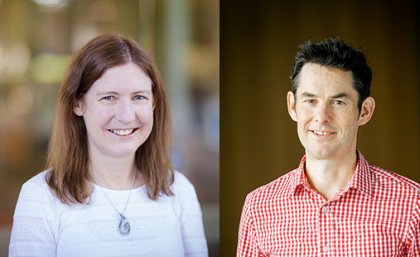 Professor Debra Bernhardt and Professor Paul Hodges Professor Debra Bernhardt and Professor Paul Hodges